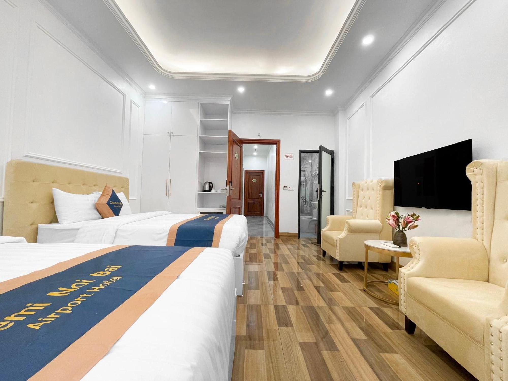 Chemi Noi Bai Airport Hotel Thach Loi Eksteriør billede