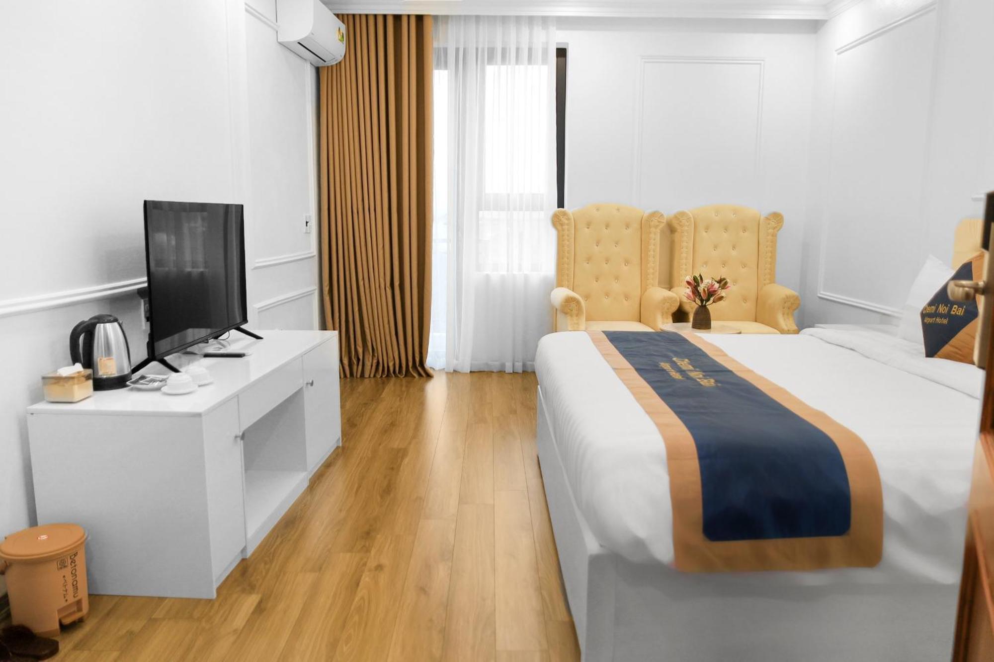 Chemi Noi Bai Airport Hotel Thach Loi Eksteriør billede