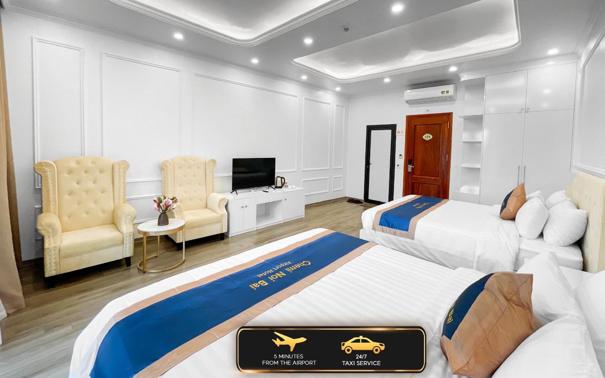 Chemi Noi Bai Airport Hotel Thach Loi Eksteriør billede